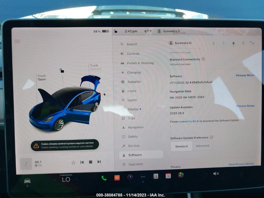 2018 TESLA MODEL 3 LONG RANGE/PERFORMANCE - 5YJ3E1EB4JF133989
