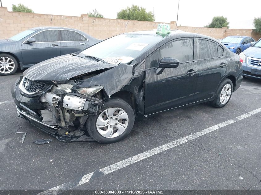 2015 HONDA CIVIC LX - 19XFB2F56FE266755