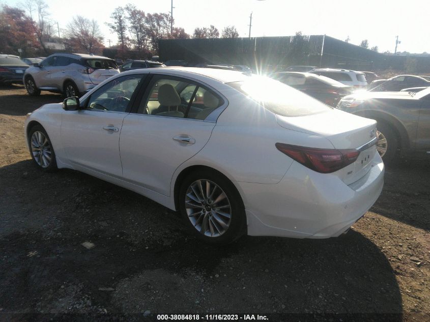 JN1EV7BRXMM755945 Infiniti Q50 LUXE AWD 3