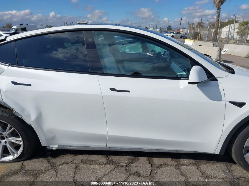 2022 TESLA MODEL Y LONG RANGE DUAL MOTOR - 7SAYGAEE1NF337880