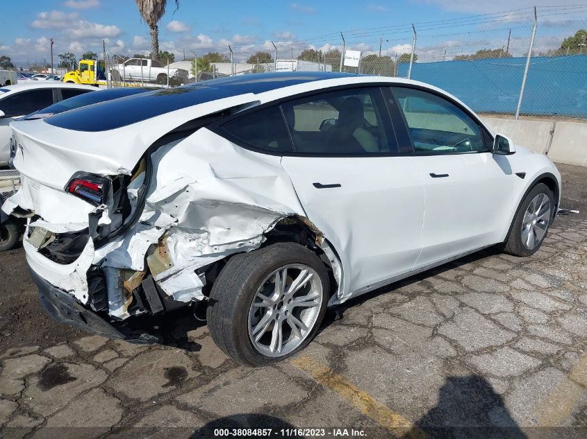 2022 TESLA MODEL Y LONG RANGE DUAL MOTOR - 7SAYGAEE1NF337880