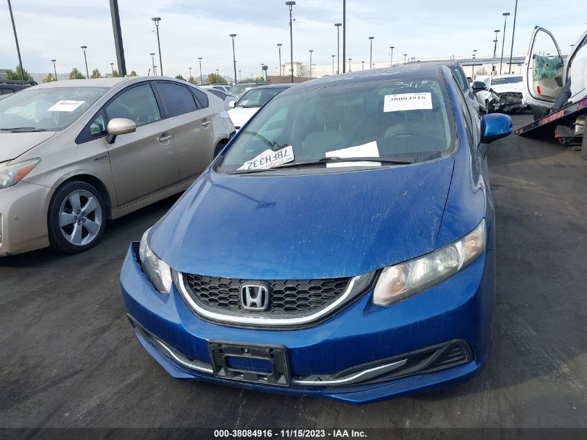 2013 HONDA CIVIC SDN LX 19XFB2F53DE242393