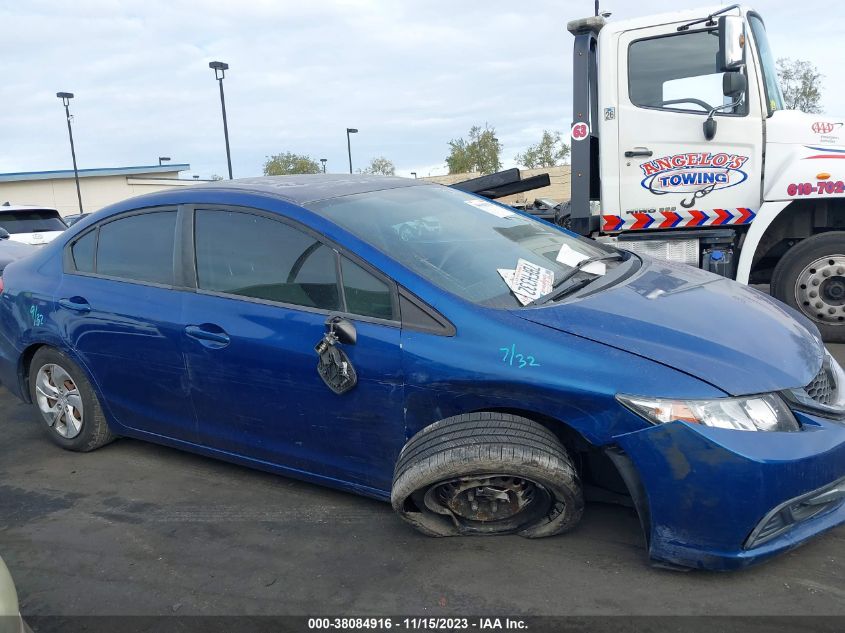 2013 HONDA CIVIC SDN LX 19XFB2F53DE242393