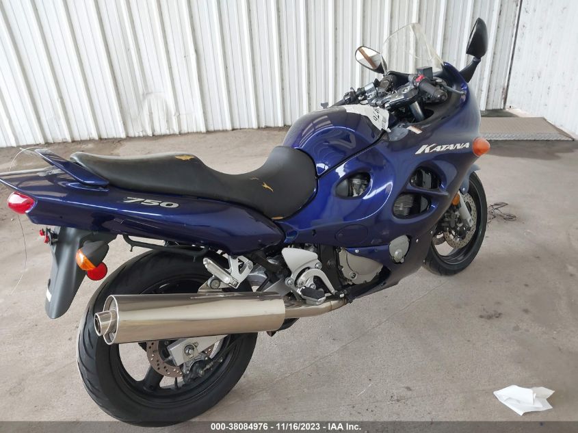 2004 SUZUKI GSX750 F - JS1GR7GA142100611