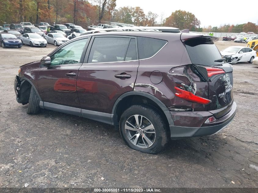 2016 TOYOTA RAV4 XLE - 2T3WFREV0GW250992