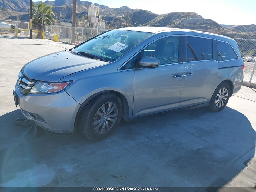 VIN 5FNRL5H60HB005894 2017 HONDA ODYSSEY EX-L