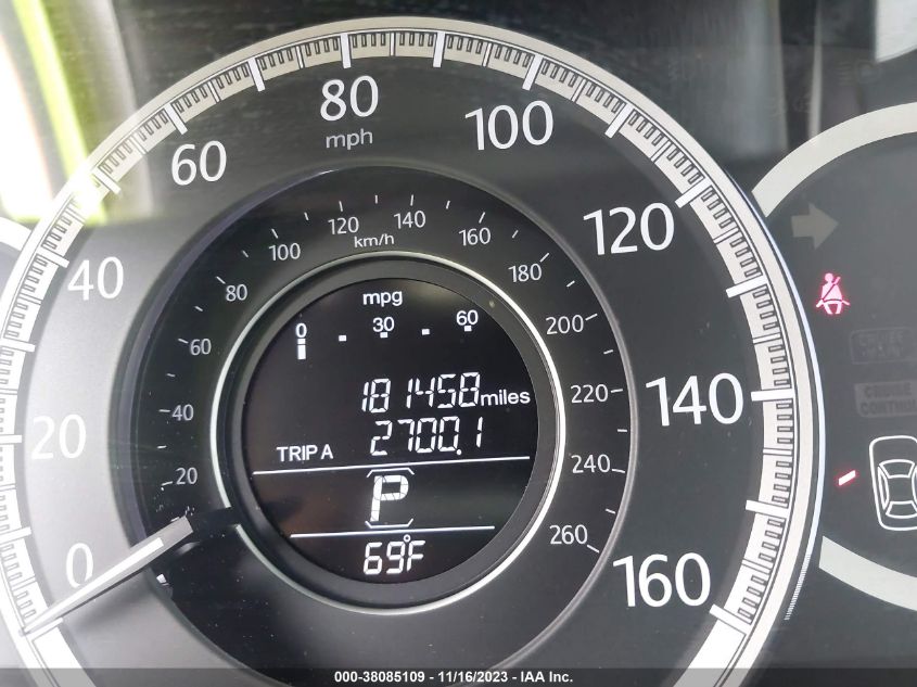 2013 HONDA ACCORD LX - 1HGCR2F37DA247453