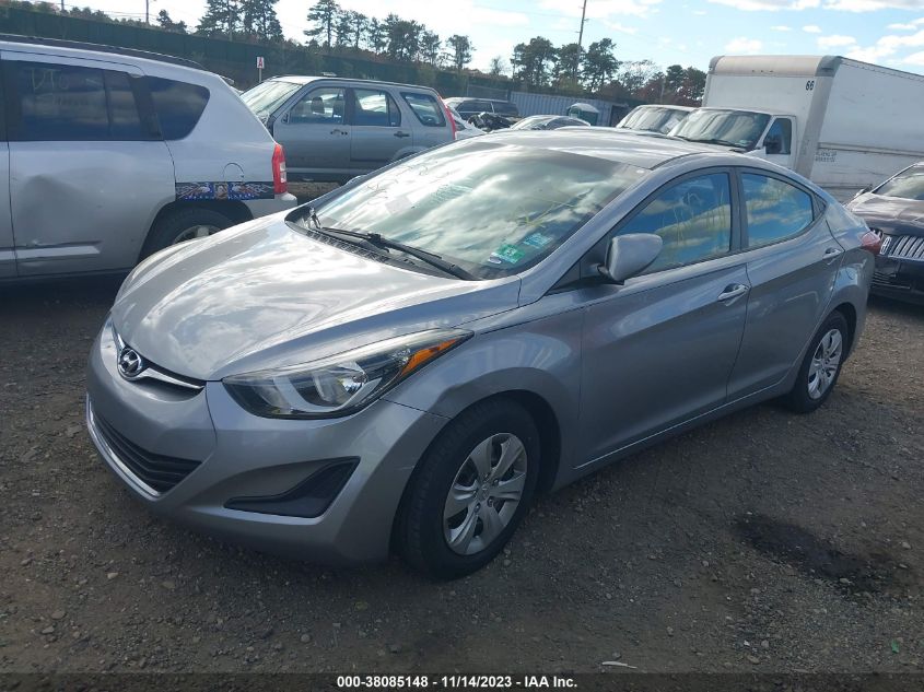 2016 HYUNDAI ELANTRA SE - 5NPDH4AE5GH750079