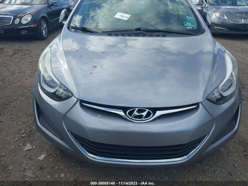 2016 HYUNDAI ELANTRA SE - 5NPDH4AE5GH750079