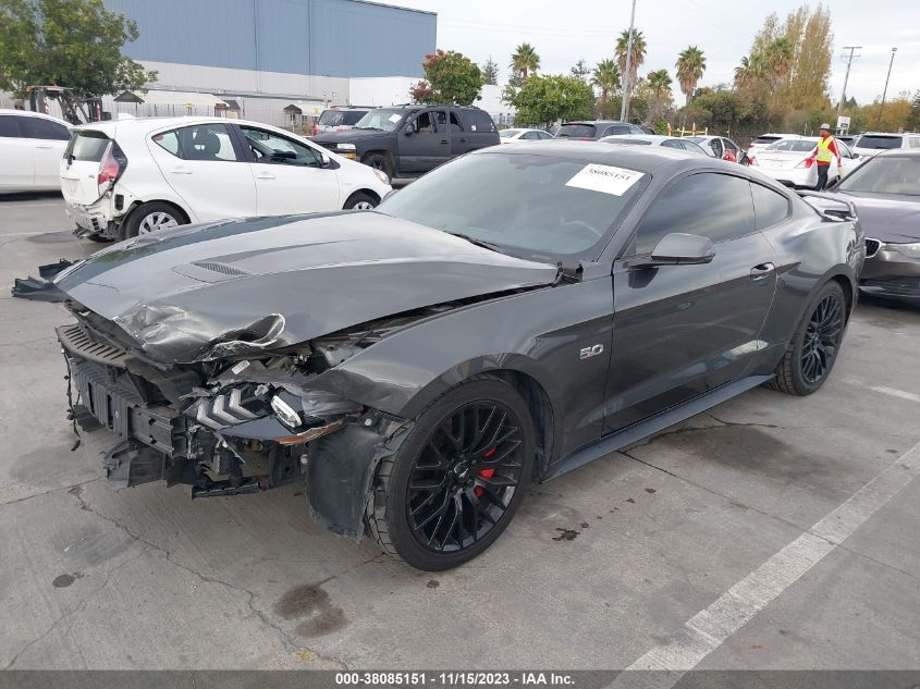 1FA6P8CF7K5140580 2019 FORD MUSTANG - Image 2