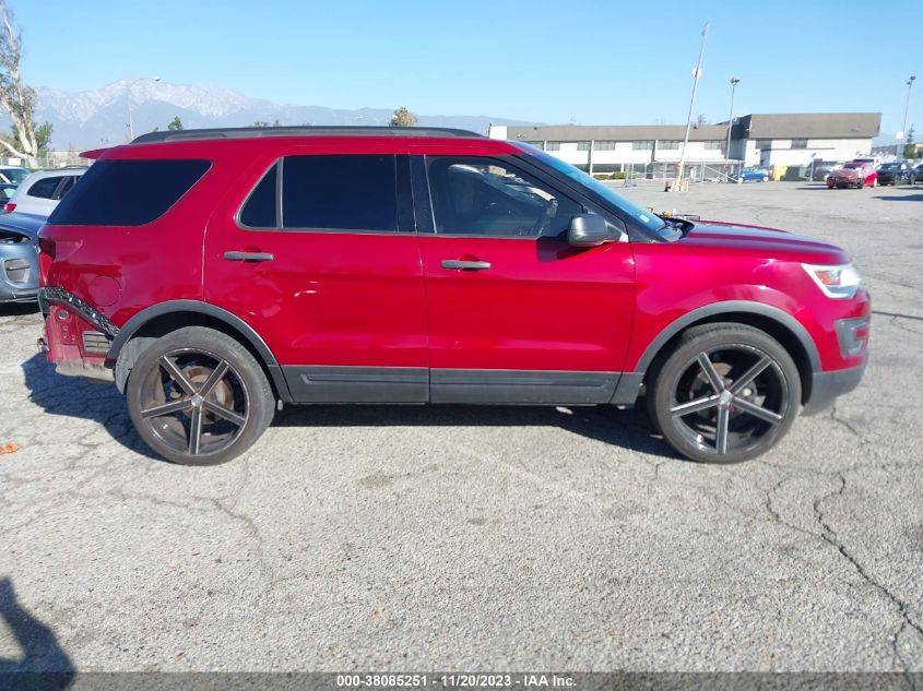 2017 FORD EXPLORER BASE - 1FM5K8BH8HGE42069