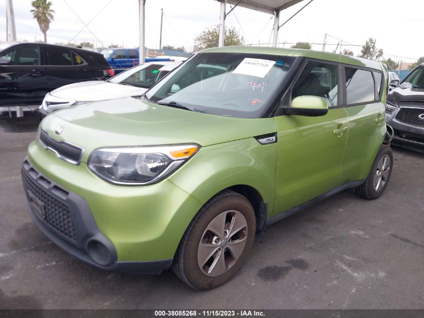 2016 KIA SOUL - KNDJN2A26G7831232