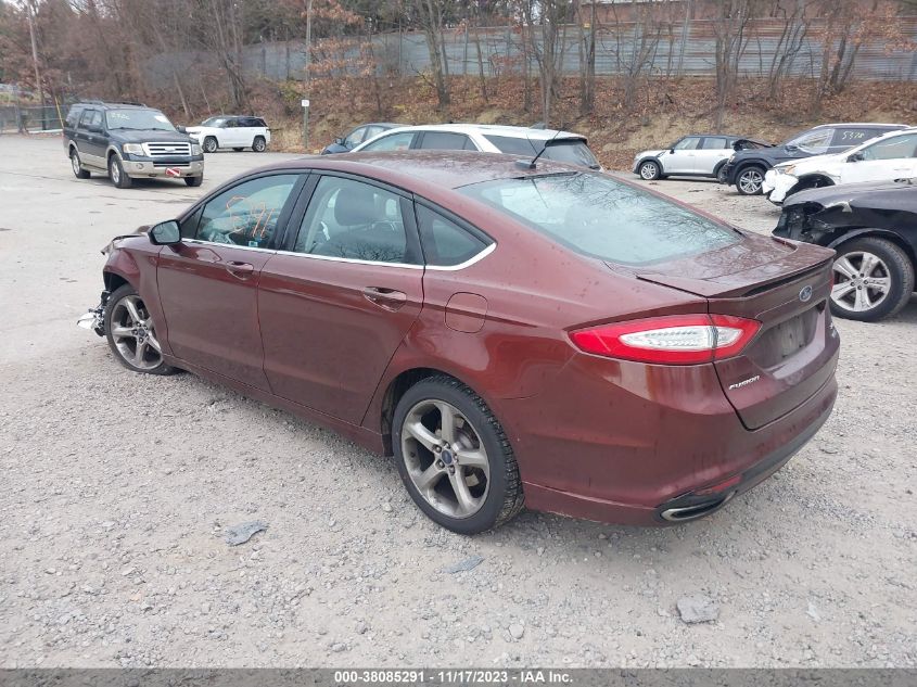 2016 FORD FUSION SE - 3FA6P0T90GR212610