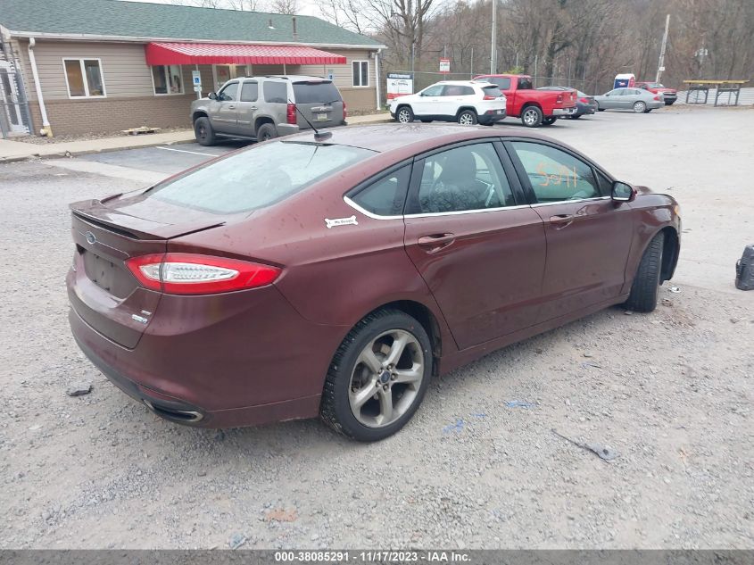 2016 FORD FUSION SE - 3FA6P0T90GR212610