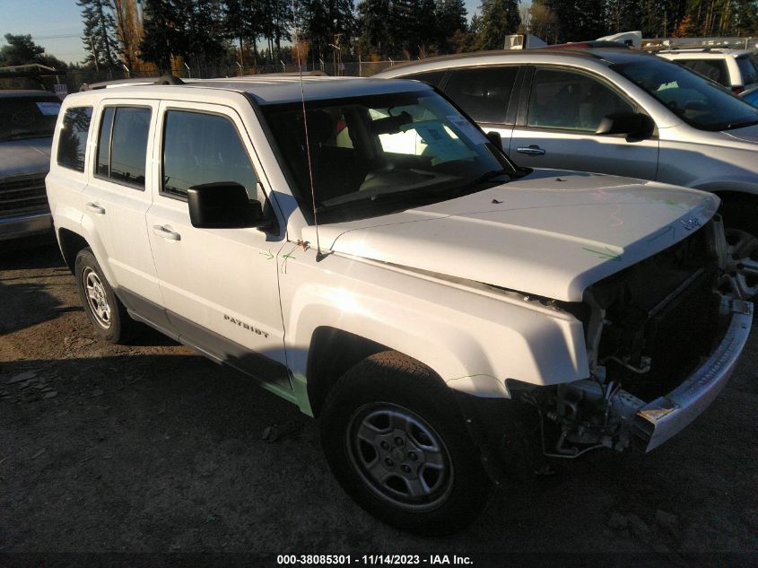 2015 JEEP PATRIOT SPORT - 1C4NJRBB9FD321705