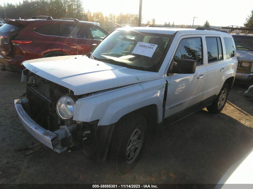 2015 JEEP PATRIOT SPORT - 1C4NJRBB9FD321705