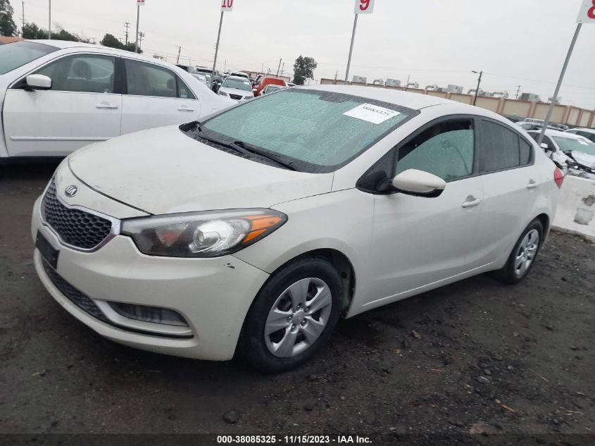 2015 KIA FORTE LX - KNAFK4A69F5313314