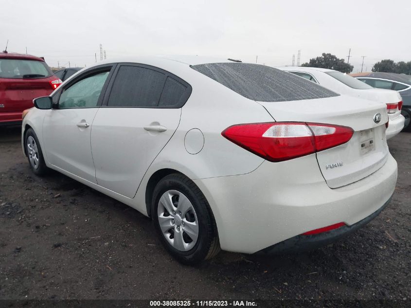 2015 KIA FORTE LX - KNAFK4A69F5313314