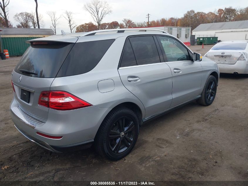 2015 MERCEDES-BENZ M-CLASS ML 350 4JGDA5JB1FA605607