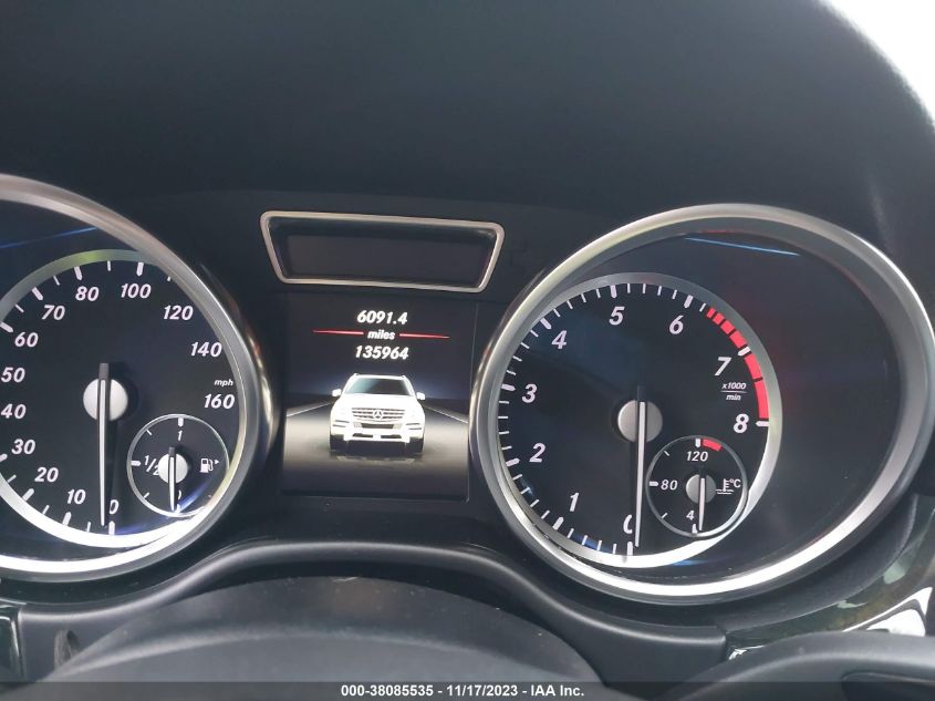 2015 MERCEDES-BENZ M-CLASS ML 350 4JGDA5JB1FA605607