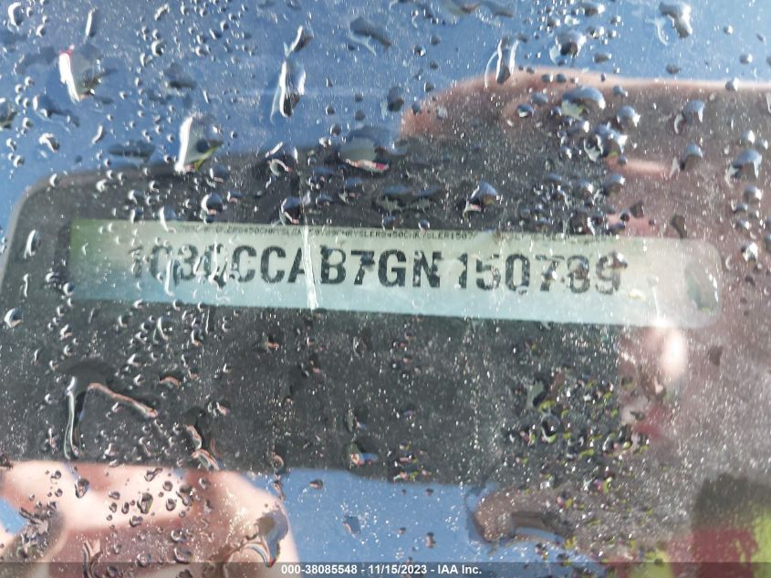 2016 CHRYSLER 200 LIMITED - 1C3CCCAB7GN150789