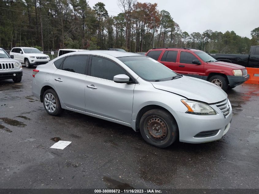 2014 NISSAN SENTRA S - 3N1AB7AP3EY279575