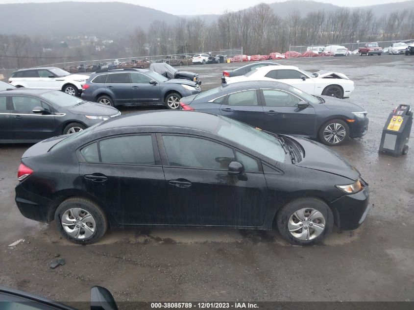 2013 HONDA CIVIC LX - 2HGFB2F51DH563628