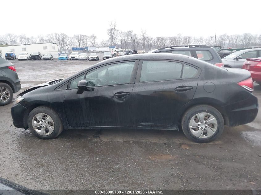 2013 HONDA CIVIC LX - 2HGFB2F51DH563628