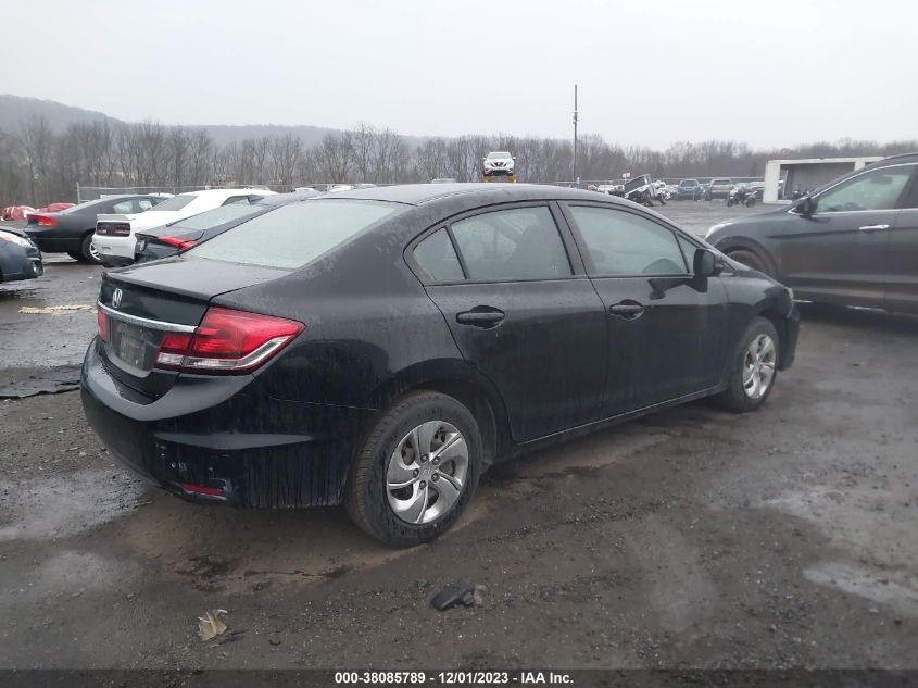 2013 HONDA CIVIC LX - 2HGFB2F51DH563628