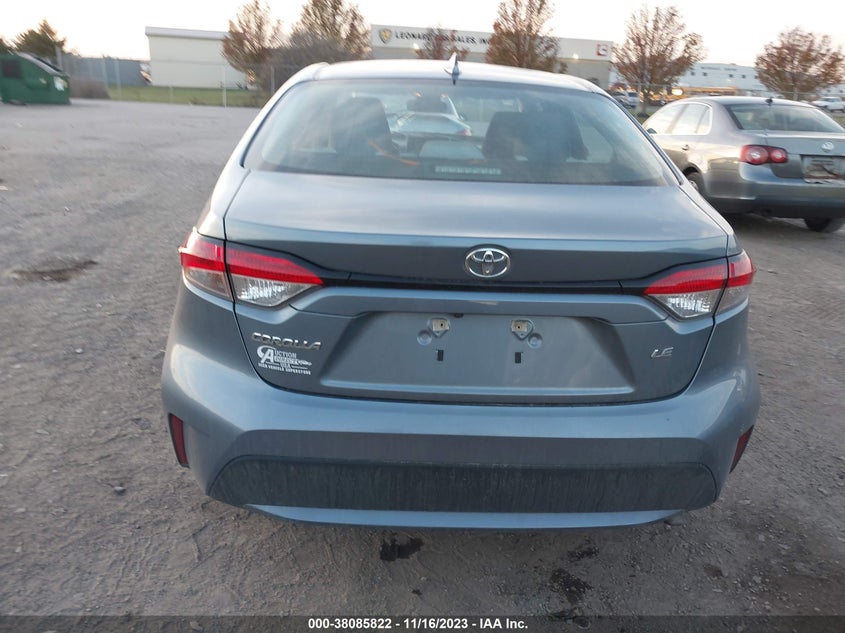 VIN: 5YFEPMAE7MP186389 2021 TOYOTA COROLLA LE