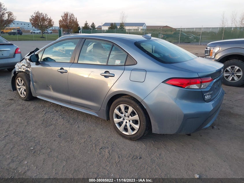 VIN 5YFEPMAE7MP186389 2021 TOYOTA COROLLA LE