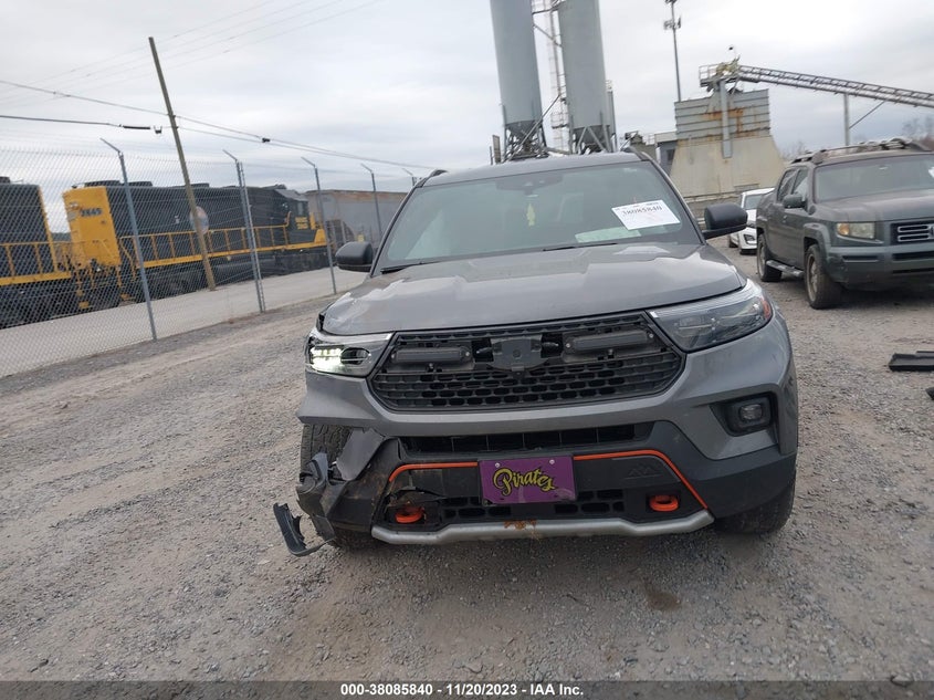 VIN 1FMSK8JH0NGB09414 2022 FORD EXPLORER TIMBERLINE