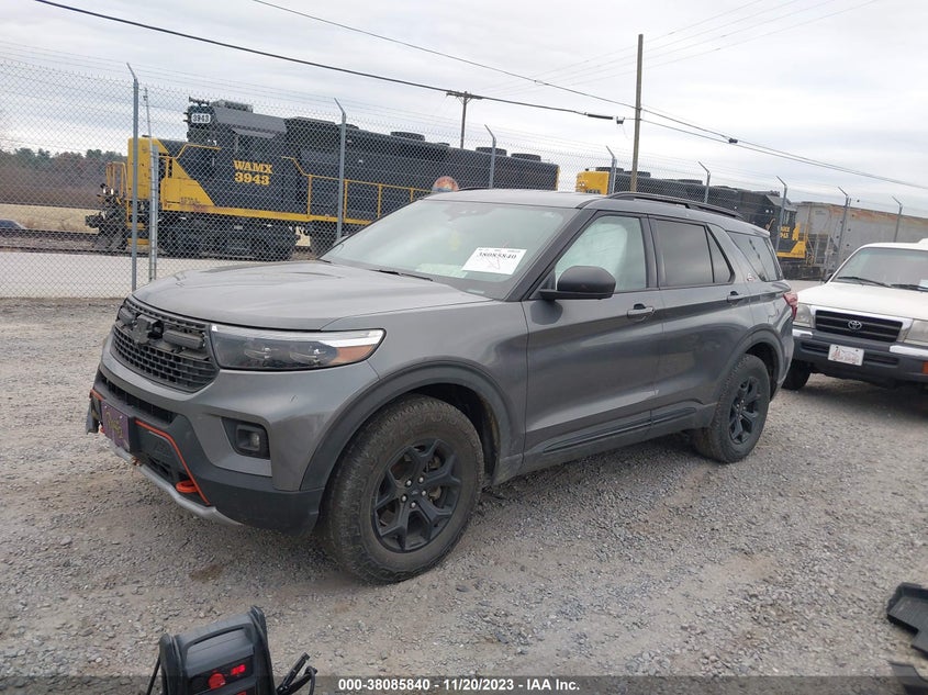 VIN 1FMSK8JH0NGB09414 2022 FORD EXPLORER TIMBERLINE