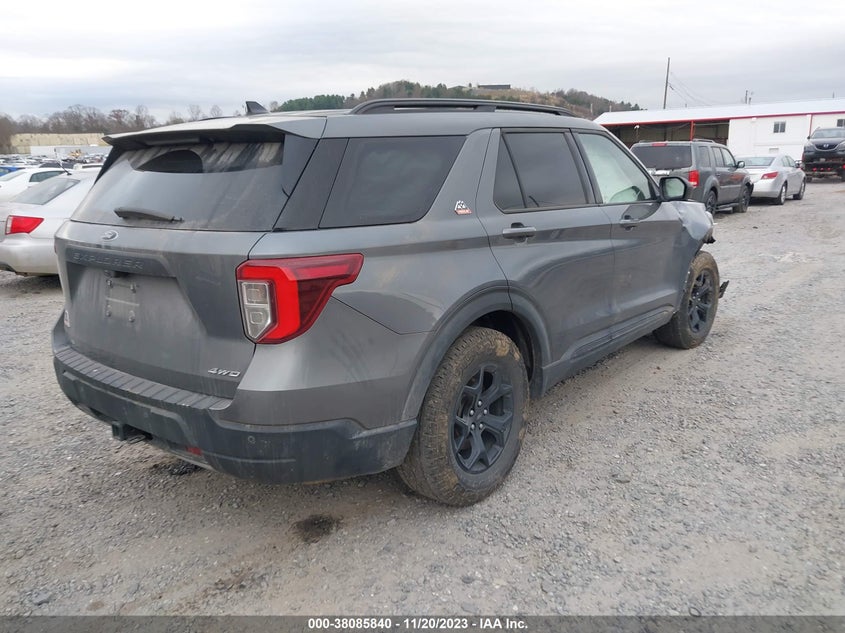 VIN 1FMSK8JH0NGB09414 2022 FORD EXPLORER TIMBERLINE
