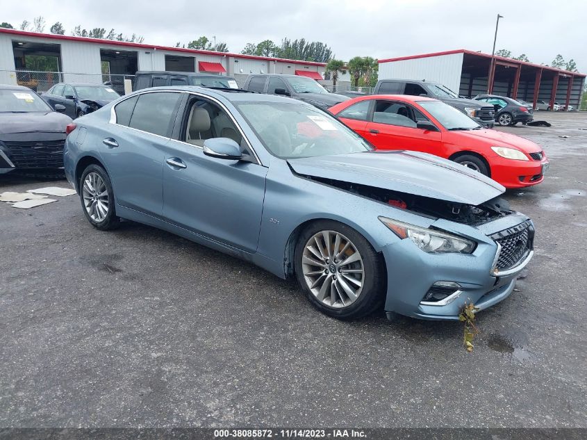 2018 INFINITI Q50 3.0T LUXE - JN1EV7AP4JM590969
