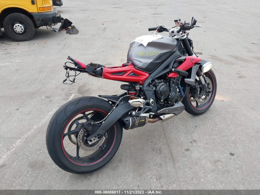 2014 TRIUMPH MOTORCYCLE STREET TRIPLE R SMTL03NE7ET634495