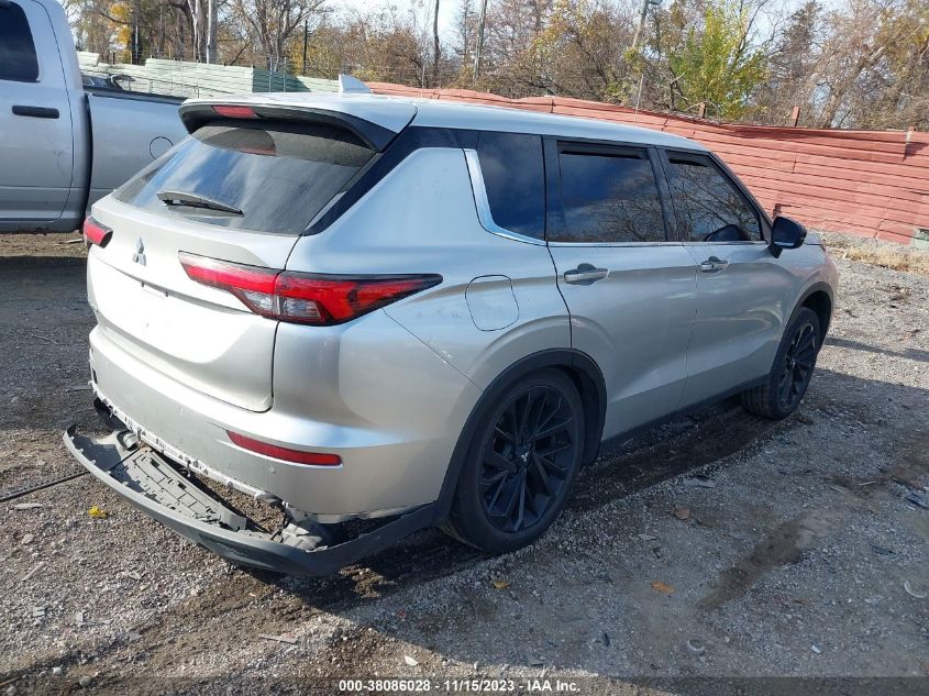 2022 MITSUBISHI OUTLANDER SE/BLACK EDITION - JA4J3UA8XNZ059397