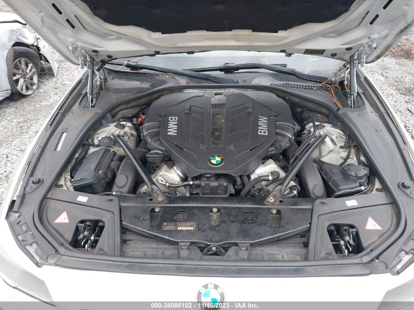 2013 BMW 550I - WBAFR9C59DDX80474