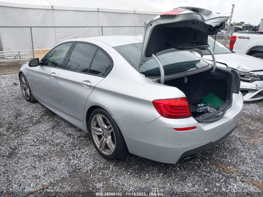 2013 BMW 550I - WBAFR9C59DDX80474