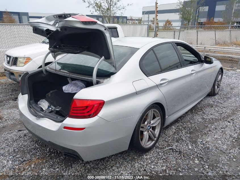 2013 BMW 550I - WBAFR9C59DDX80474
