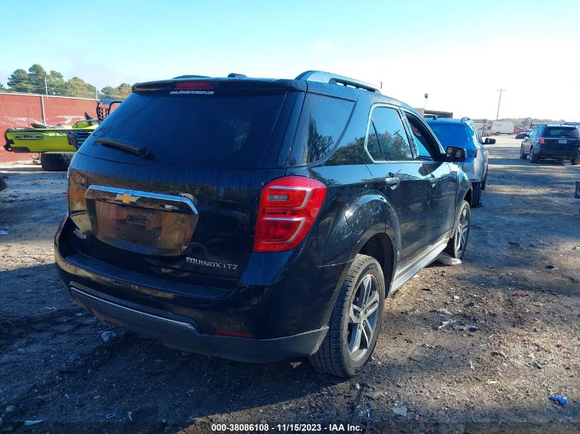 2016 CHEVROLET EQUINOX LTZ - 2GNALDEK6G1160953