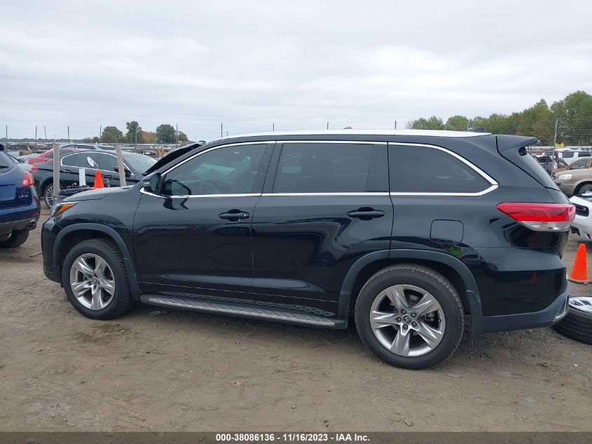 VIN 5TDYZRFH6HS197064 2017 TOYOTA HIGHLANDER LIMITED/LTD PLATINUM