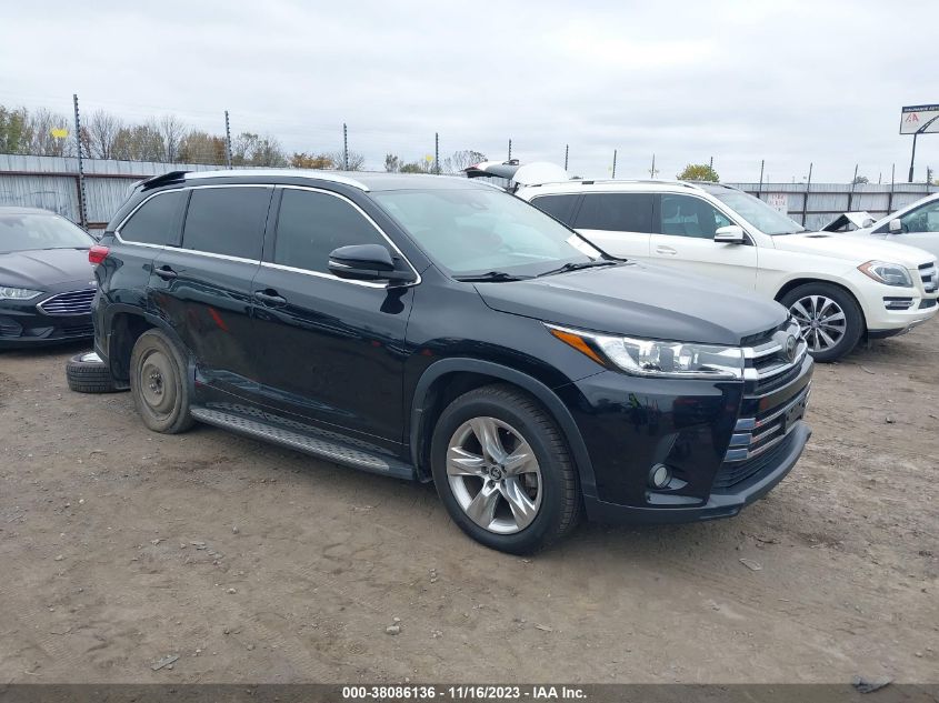 2017 TOYOTA HIGHLANDER LIMITED/LTD PLATINUM - 5TDYZRFH6HS197064