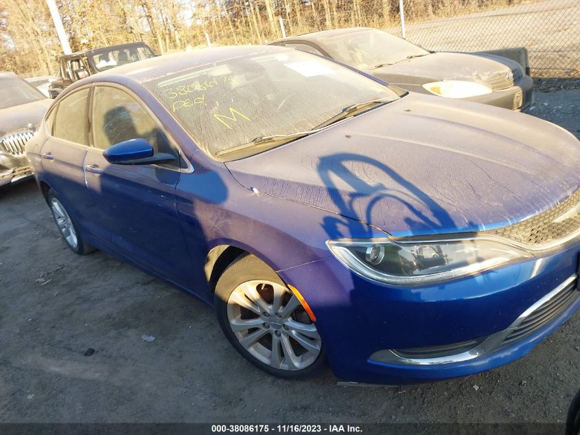 2015 CHRYSLER 200 LIMITED - 1C3CCCAB2FN586853