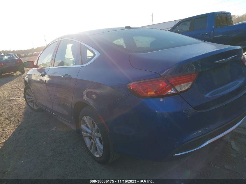 2015 CHRYSLER 200 LIMITED - 1C3CCCAB2FN586853
