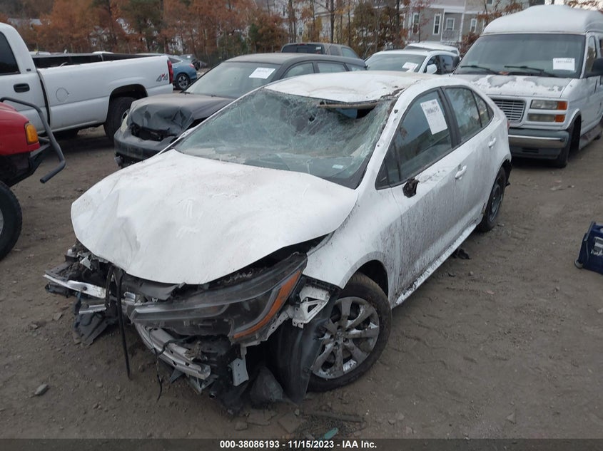 VIN 5YFEPMAE9MP230599 2021 TOYOTA COROLLA LE
