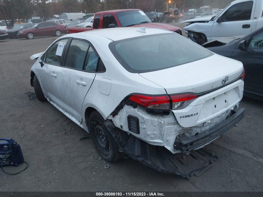 VIN 5YFEPMAE9MP230599 2021 TOYOTA COROLLA LE