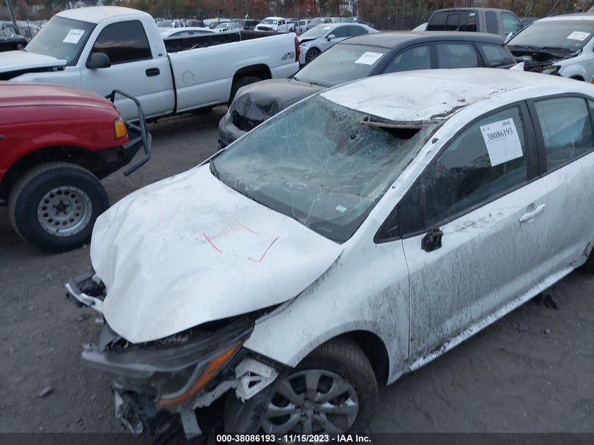 VIN 5YFEPMAE9MP230599 2021 TOYOTA COROLLA LE