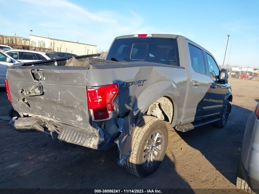 2018 FORD F-150 LARIAT - 1FTEW1EGXJFB68047