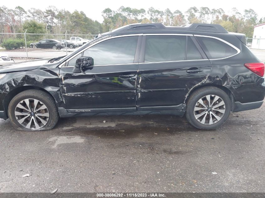 2017 SUBARU OUTBACK 2.5I LIMITED - 4S4BSANC8H3220780
